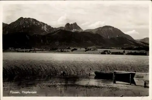 Ak Füssen im Allgäu, Hopfensee