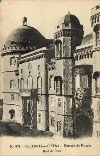 Ak Sintra Cintra Portugal, Palacio da Pena, Entrada