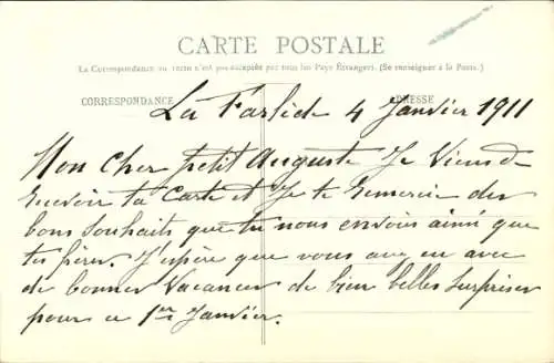 Ak Französisches Kriegsschiff Leon-Gambetta