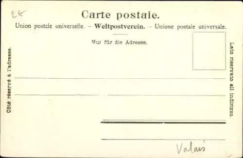 Ak Saint Maurice Kanton Wallis, Totale