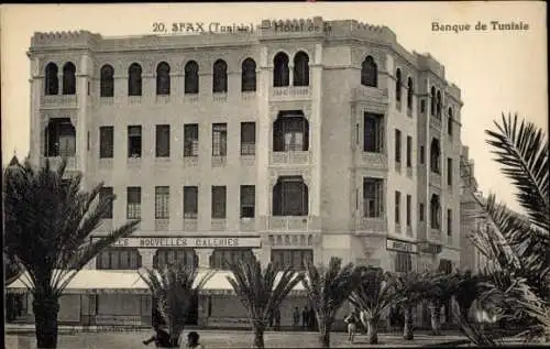 Ak Sfax Tunesien, Hotel de la Banque de Tunisie, Palmen