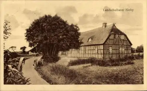 Ak Nieby Schleswig Holstein, Landschulheim