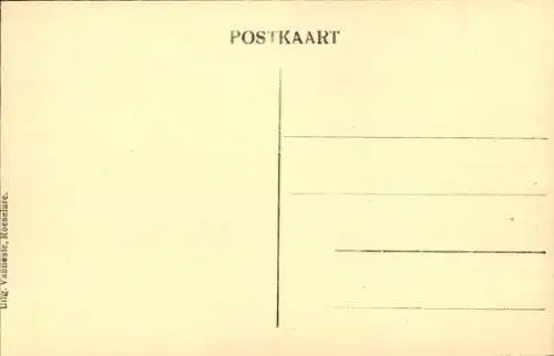 Ak Roeselare Roeselaere Rousselare Roulers Westflandern, Bahnhof