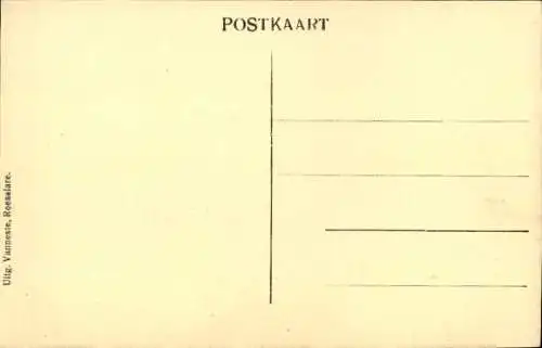 Ak Roeselare Roeselaere Rousselare Roulers Westflandern, Südstraße