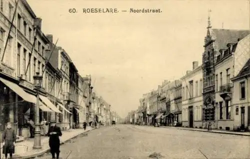 Ak Roeselare Roeselaere Rousselare Roulers Westflandern, Nordstraße