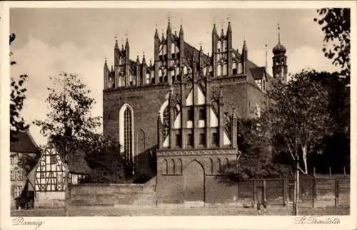 Ak Gdańsk Danzig, St. Trinitatis