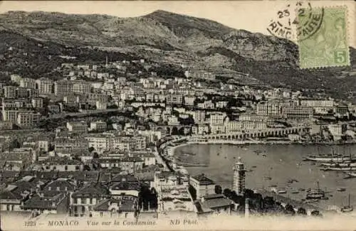 Ak La Condamine Monaco, Panorama