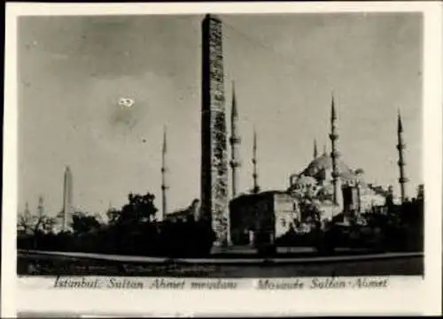 10 Fotos von Istanbul Türkei, im Umschlag, diverse Ansichten