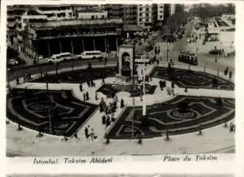 10 Fotos von Istanbul Türkei, im Umschlag, diverse Ansichten