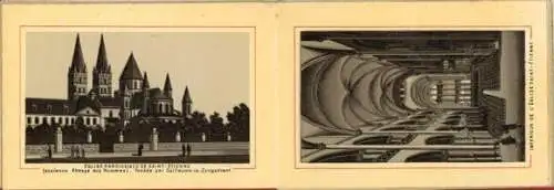 Album mit 11 zusammenhängende Lithos Bilder " Caen"