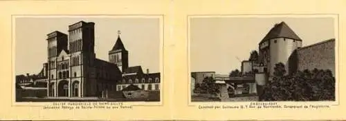 Album mit 11 zusammenhängende Lithos Bilder " Caen"