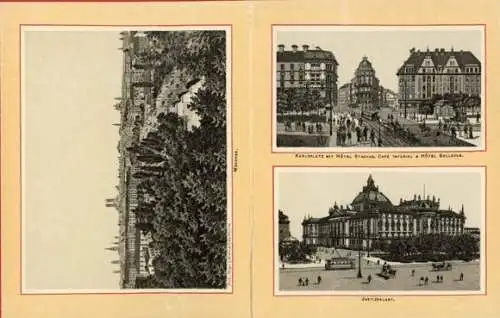 Album mit 15 Lithos AK von München