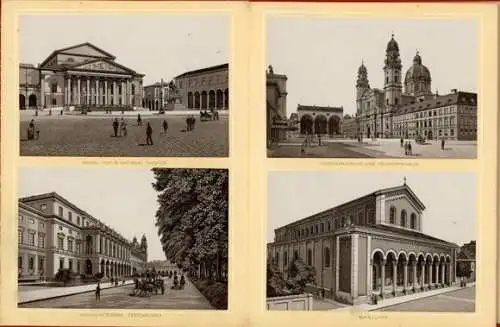 Album mit 12 Lithos "München"