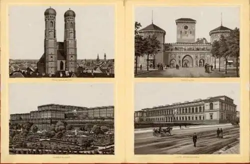 Album mit 12 Lithos "München"