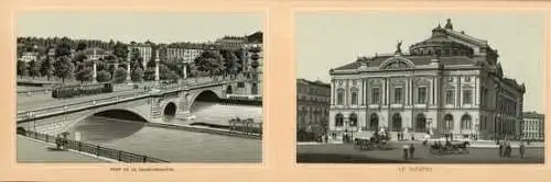 Album mit 18 Lithos Ak Genève Genf Schweiz