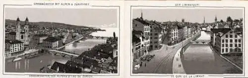 Album von Zürich und Umgegend mit 10 Lithos 