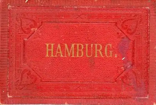 Album von Hamburg mit 12 Lithos 