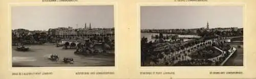 Album von Hamburg mit 12 Lithos 