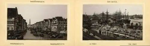 Album von Hamburg mit 12 Lithos 