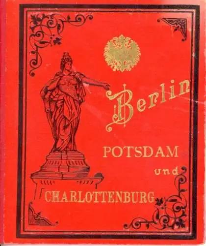 Album mit 24 Lithos " Berlin, Potsdam und Charlottenburg"