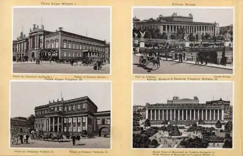 Album mit 24 Lithos " Berlin, Potsdam und Charlottenburg"