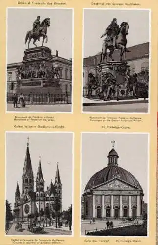 Album mit 24 Lithos " Berlin, Potsdam und Charlottenburg"