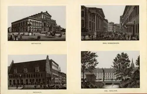 Album von Hannover mit 12 Lithos 