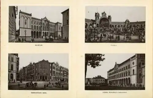 Album von Hannover mit 12 Lithos 