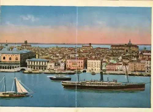 Album mit 27 Ansichten von Venezia Venedig Veneto, 1 Panorama