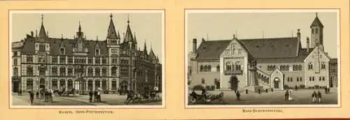 Album von Braunschweig mit 18 Lithos