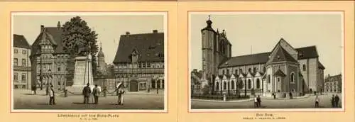 Album von Braunschweig mit 18 Lithos