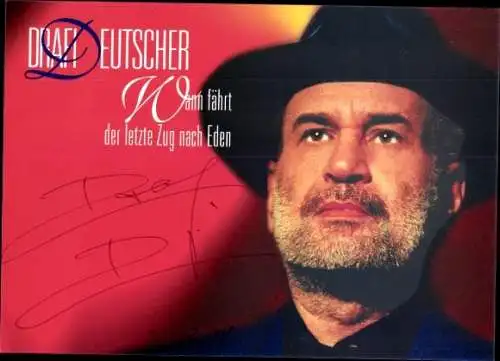 Ak Sänger Drafi Deutscher, Portrait, Autogramm