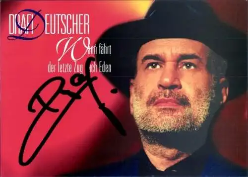 Ak Sänger Drafi Deutscher, Portrait, Autogramm