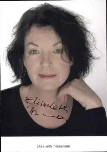 Ak Schauspielerin Elisabeth Trissenaar, Portrait, Autogramm