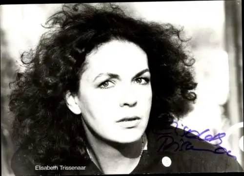 Ak Schauspielerin Elisabeth Trissenaar, Portrait, Autogramm