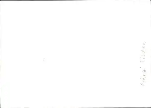 Ak Schauspielerin Fränzi Tilden, Portrait, Autogramm