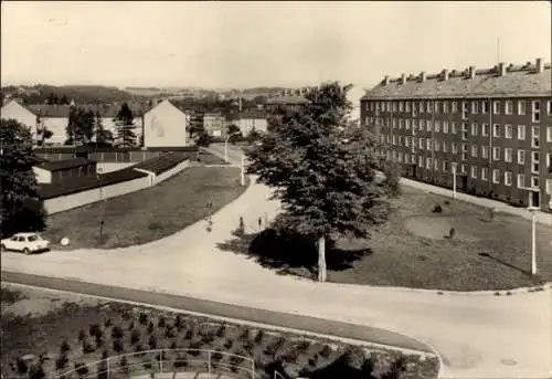 Ak Oelsnitz Vogtland, Neubauten Straße des Friedens