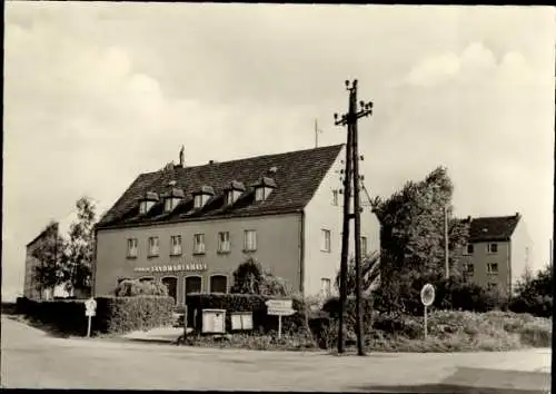 Ak Cavertitz in Sachsen, Konsum Landwarenhaus