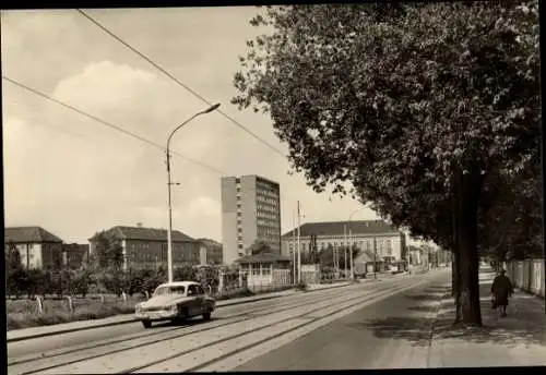 Ak Erfurt in Thüringen, Nordhäuser Straße, Pädagogisches Institut