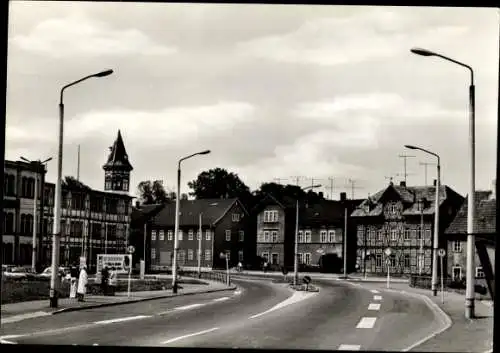 Ak Ichtershausen in Thüringen, Straßenpartie