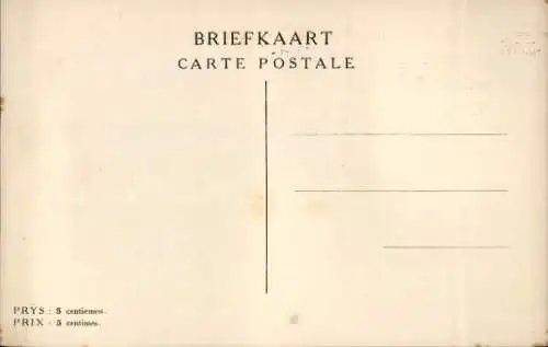 Künstler Ak Belgische Propaganda, Karikatur, Kaiser Wilhelm II., I WK