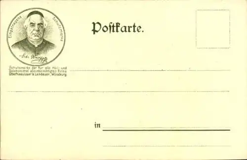 Litho Reklame, Kneipp Pillen, Bibernelle, Bärentraube