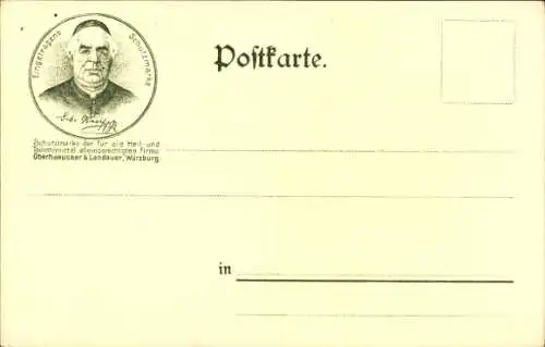 Litho Reklame, Kneipp Pillen, Faulbaum, Josephskräutlein