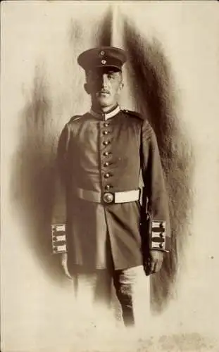 Foto Ak Krotoszyn Krotoschin Posen, Deutscher Soldat in Uniform, Grenadier Regiment 6