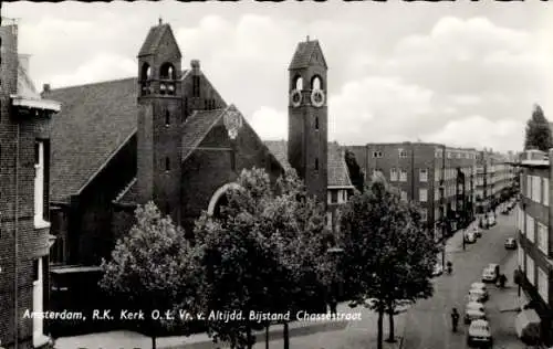 Ak Amsterdam Nordholland Niederlande, Kirche, Chasséstraat