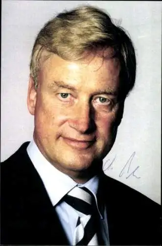 Ak Politiker Ole von Beust, Ehemaliger Erster Bürgermeister von Hamburg, Portrait, Autogramm