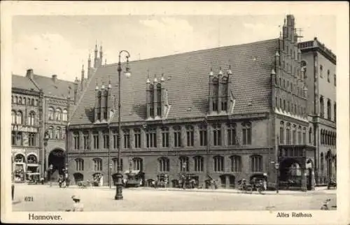 Ak Hannover in Niedersachsen, Altes Rathaus