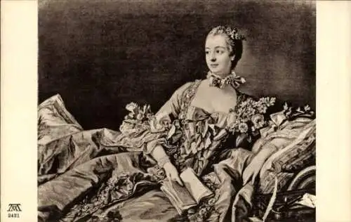 Künstler Ak Boucher, F., Madame de Pompadour