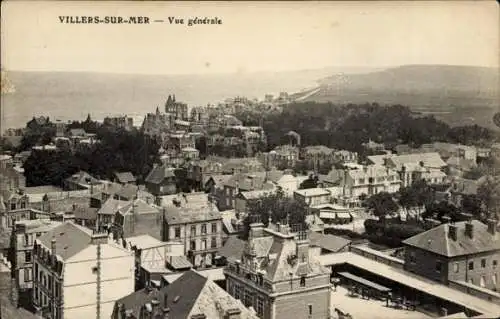 Ak Villers sur Mer Calvados, Gesamtansicht