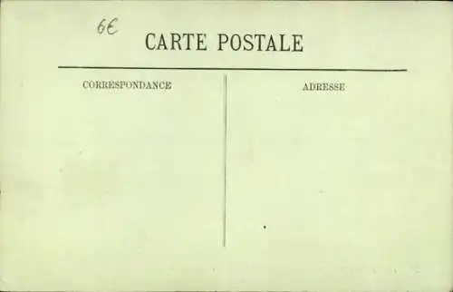 Ak Villers sur Mer Calvados, Digue par gros temps